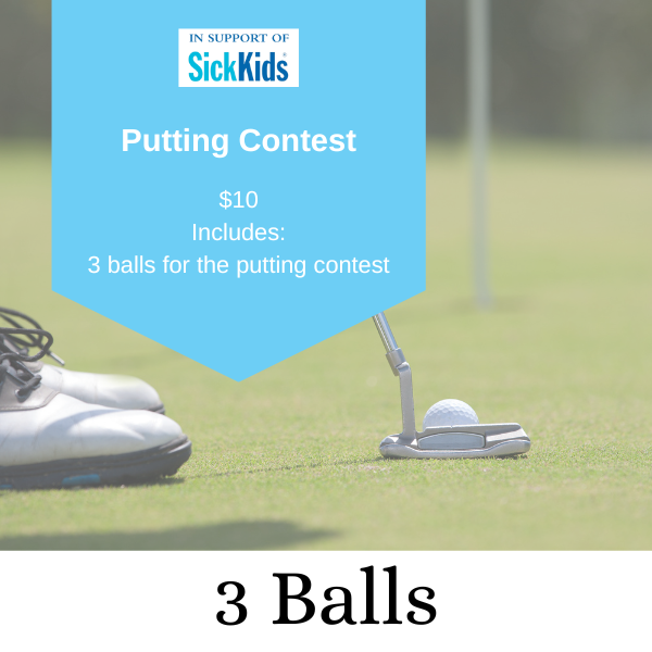 3 Balls for $10